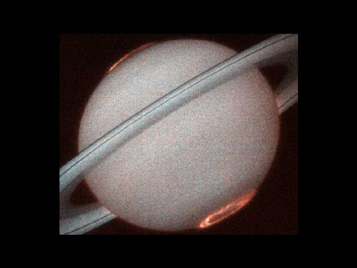 Saturn aurorae 