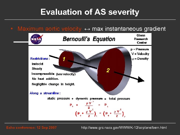 Evaluation of AS severity • Maximum aortic velocity ↔ max instantaneous gradient ← 71