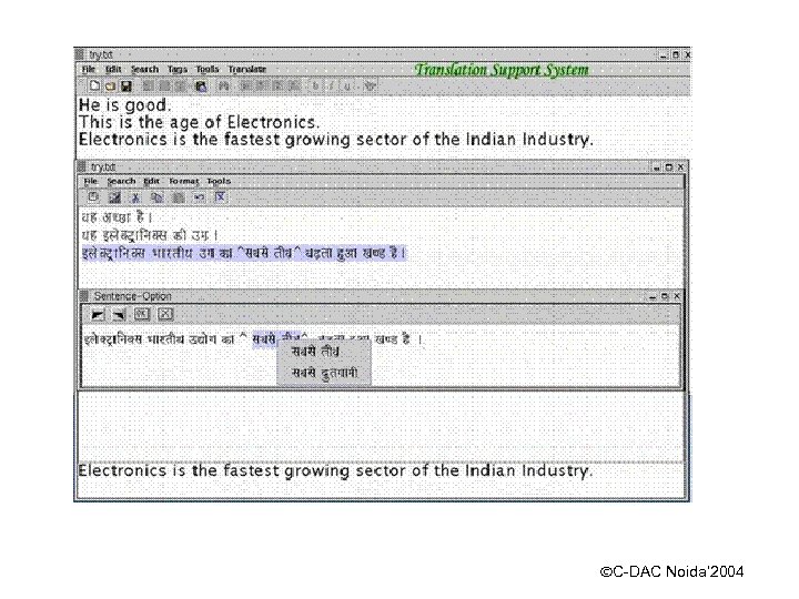 ÓC-DAC Noida’ 2004 