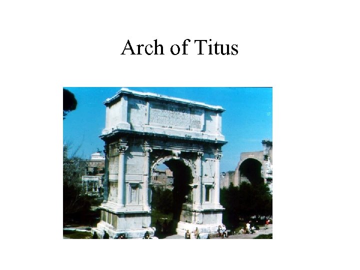 Arch of Titus 