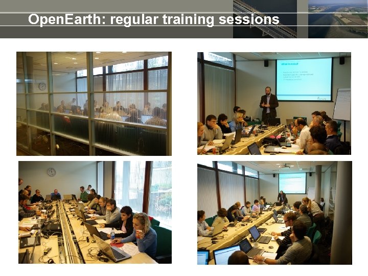 Open. Earth: regular training sessions 