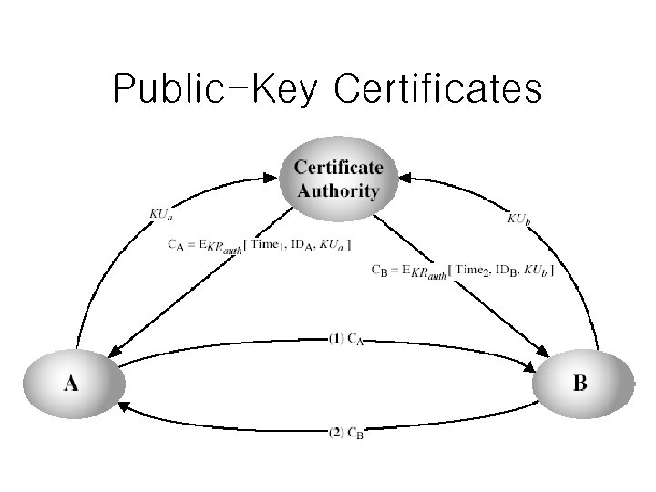 Public-Key Certificates 