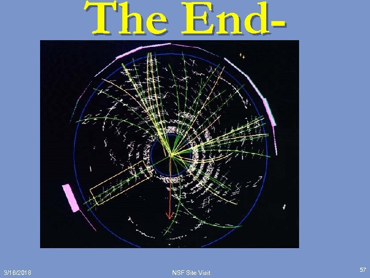 The End- 3/16/2018 NSF Site Visit 57 