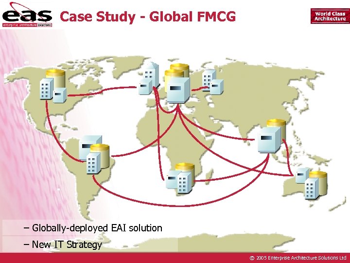 Case Study - Global FMCG – Globally-deployed EAI solution – New IT Strategy ©