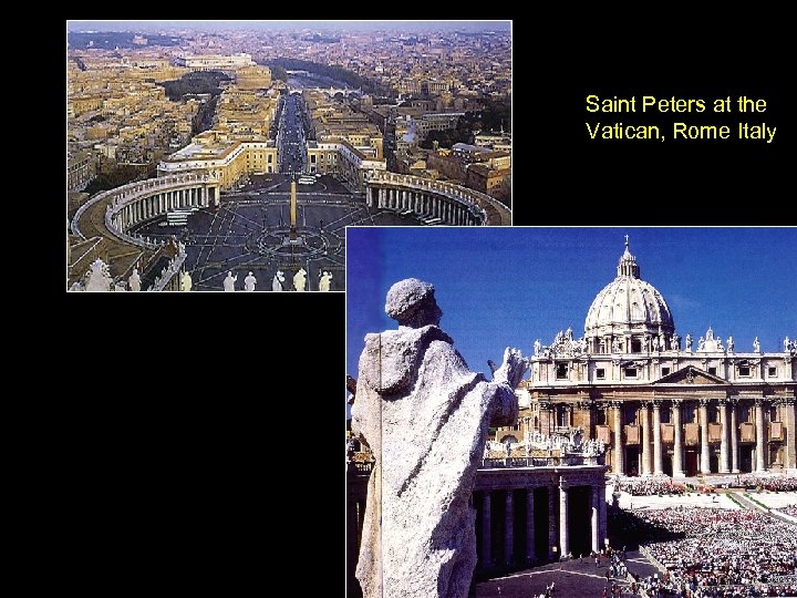 Saint Peters at the Vatican, Rome Italy 
