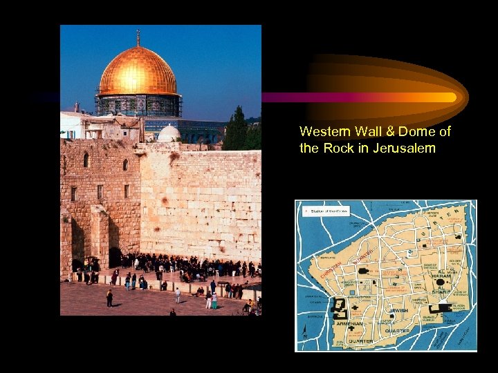 Western Wall & Dome of the Rock in Jerusalem 