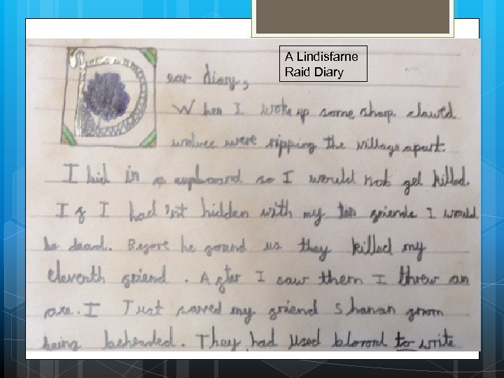 A Lindisfarne Raid Diary 