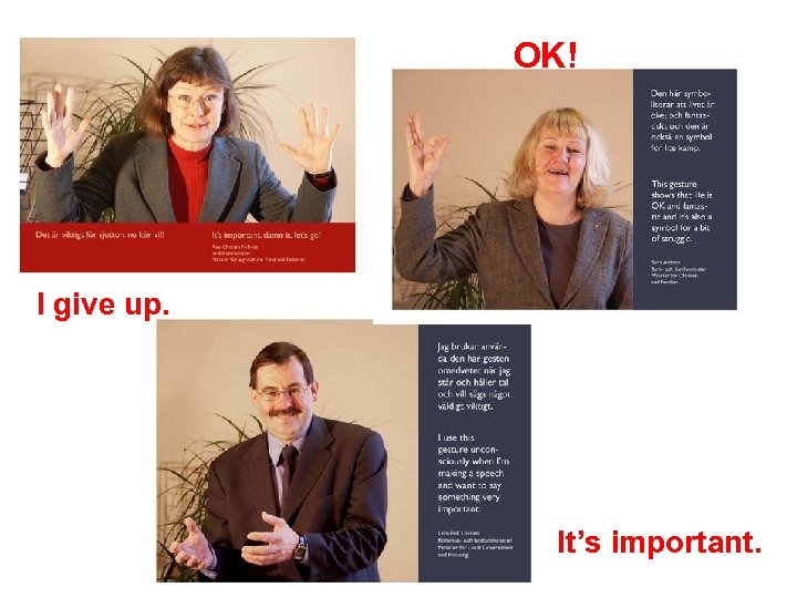 OK! I give up. It’s important. 