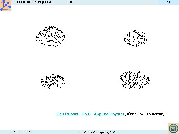 ELEKTRONIKOS ĮTAISAI 11 2009 Dan Russell, Ph. D. , Applied Physics, Kettering University VGTU