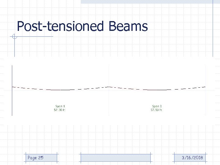 Post-tensioned Beams Page 25 3/16/2018 