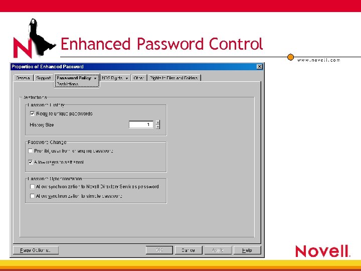 Enhanced Password Control 