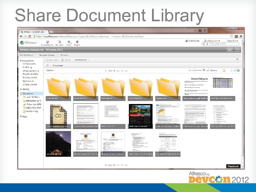 Share Document Library 