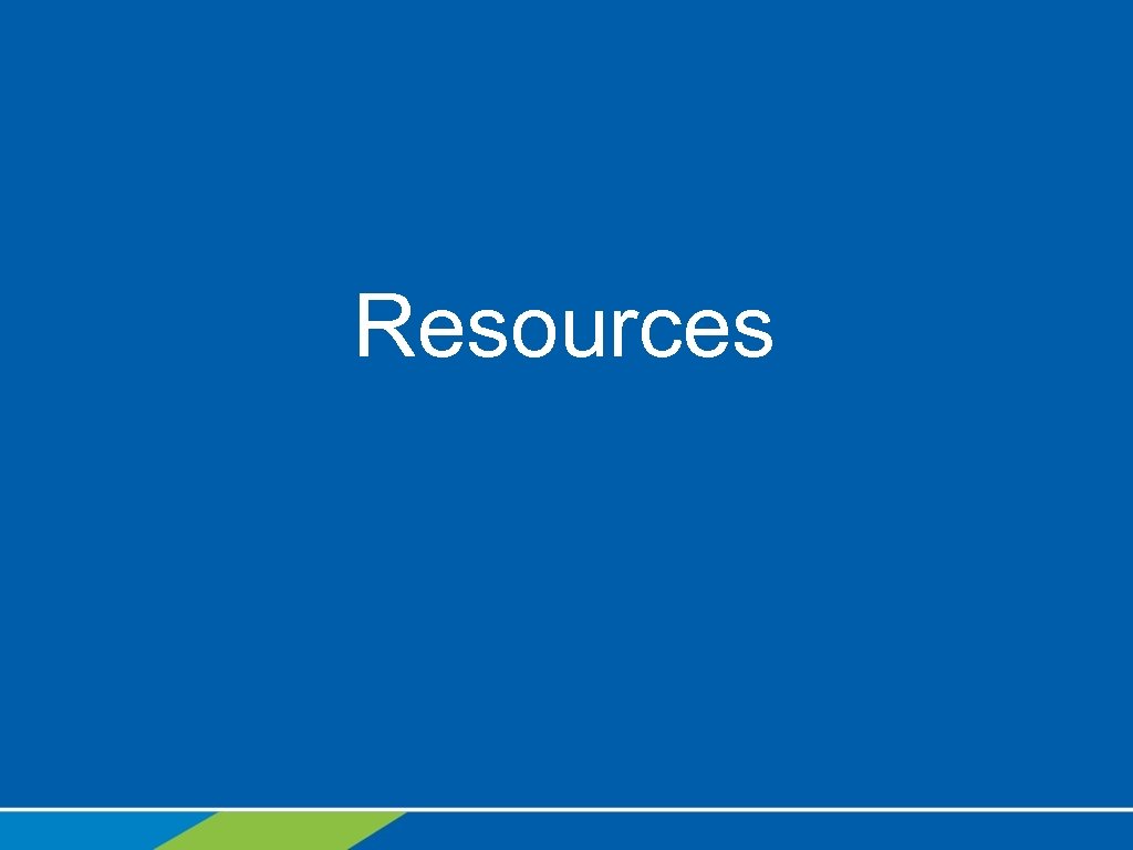 Resources 