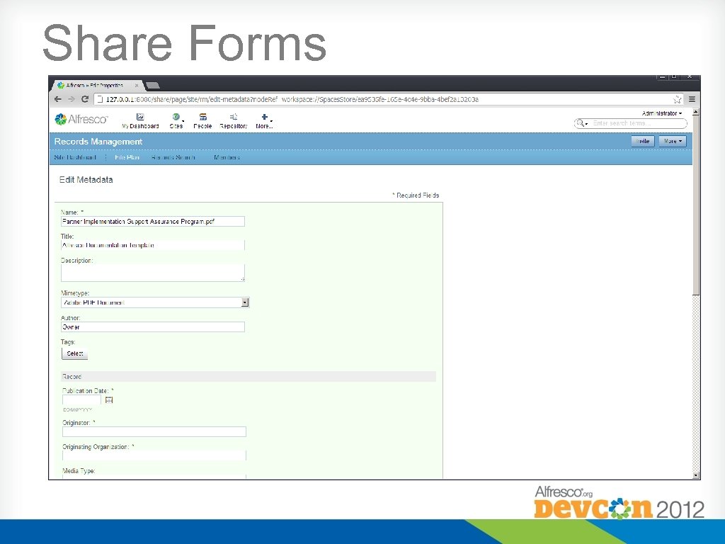 Share Forms 