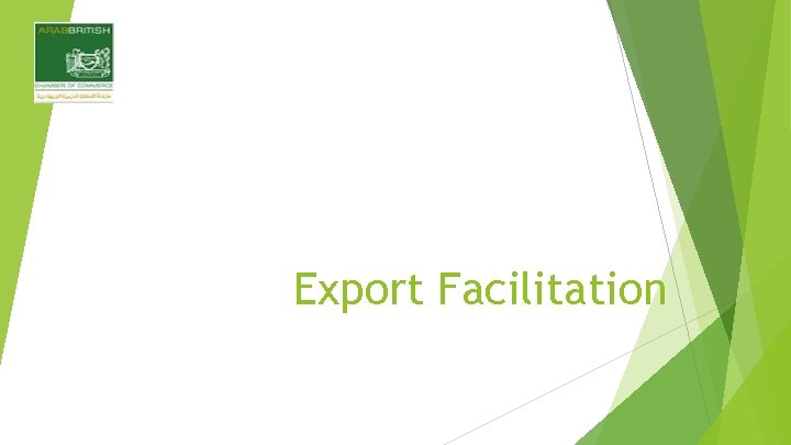 Export Facilitation 