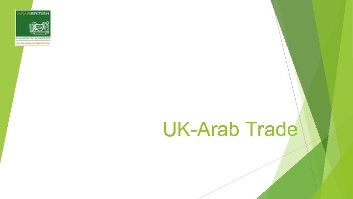 UK-Arab Trade 