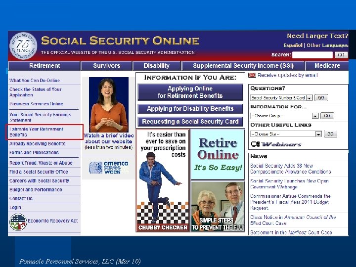 Pinnacle Personnel Services, LLC (Mar 10) 