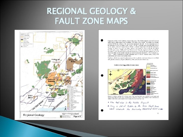 REGIONAL GEOLOGY & FAULT ZONE MAPS 