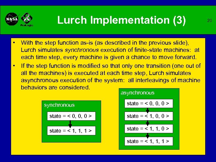 Lurch Implementation (3) • With the step function as-is (as described in the previous