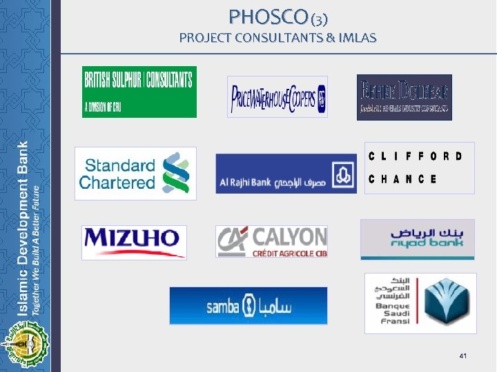 PHOSCO (3) PROJECT CONSULTANTS & IMLAS 41 