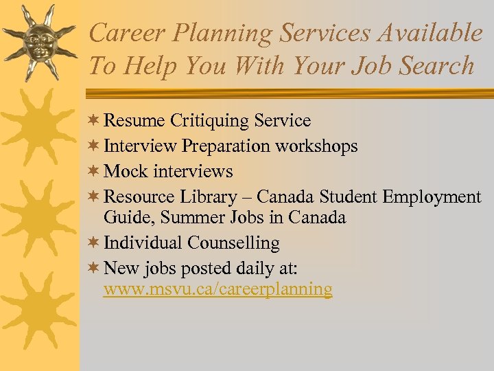 Career Planning Services Available To Help You With Your Job Search ¬ Resume Critiquing