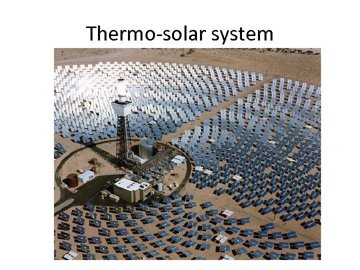 Thermo-solar system 