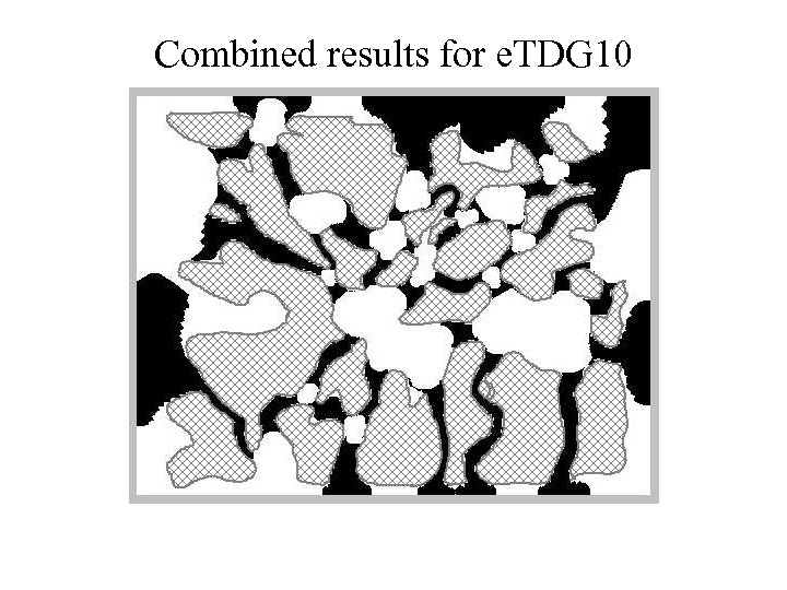 Combined results for e. TDG 10 