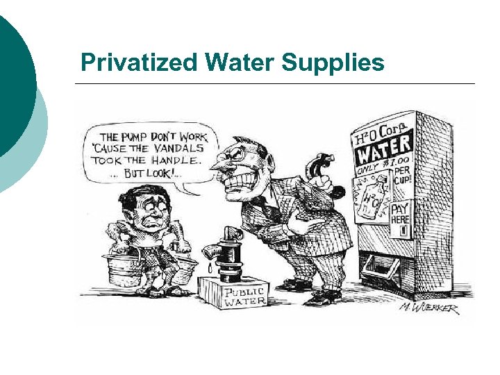 Privatized Water Supplies 