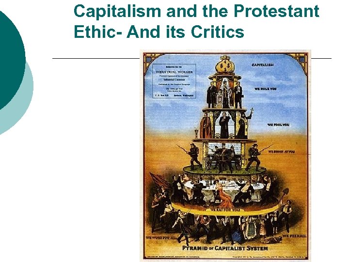 Capitalism and the Protestant Ethic- And its Critics 