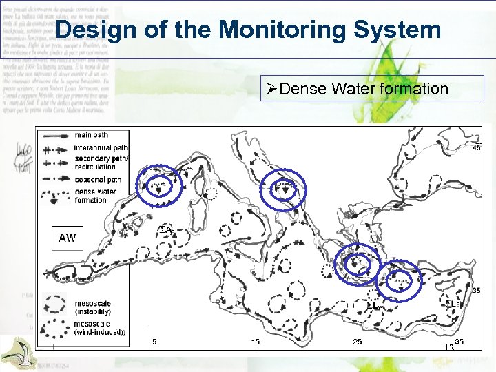 Design of the Monitoring System ØDense Water formation 12 