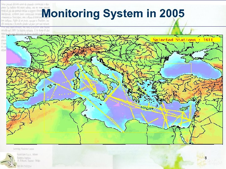 Monitoring System in 2005 8 