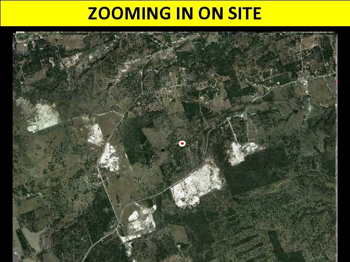 ZOOMING IN ON SITE 41 
