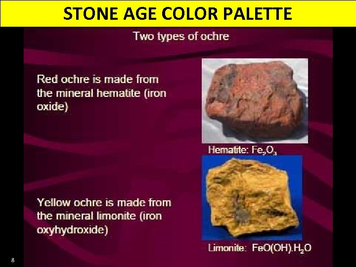 STONE AGE COLOR PALETTE 8 