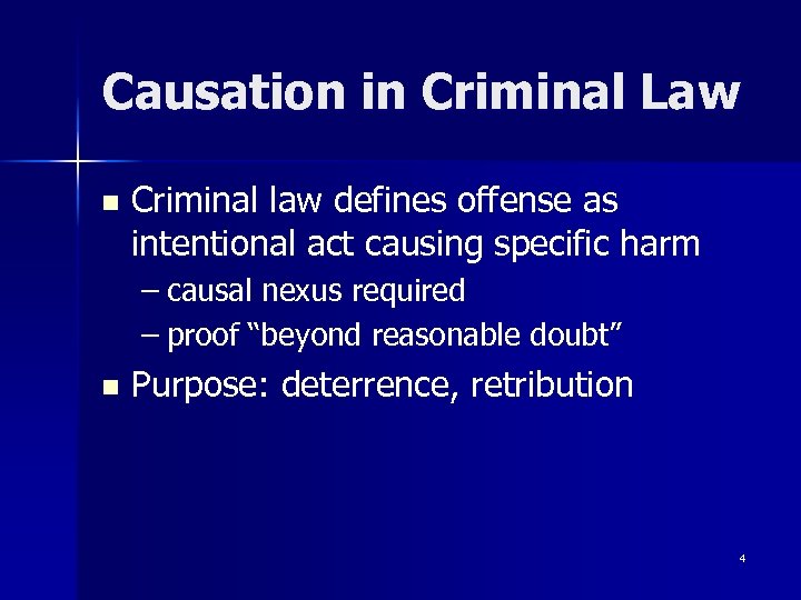 Legal Causation Causality Study Group Erica Beecher-Monas University