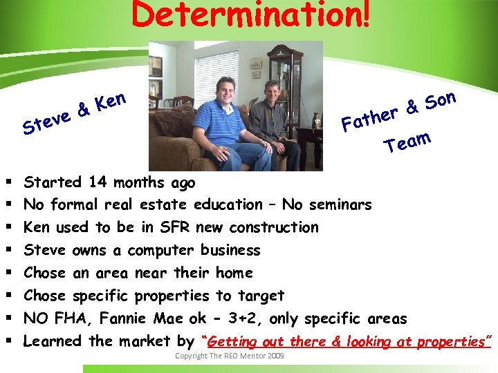 Determination! Son & her Fat Team Ken ve & Ste § § § §