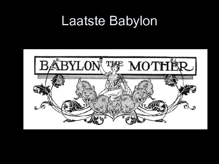 Laatste Babylon 