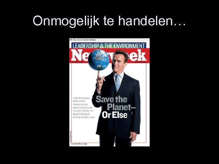 Onmogelijk te handelen… 