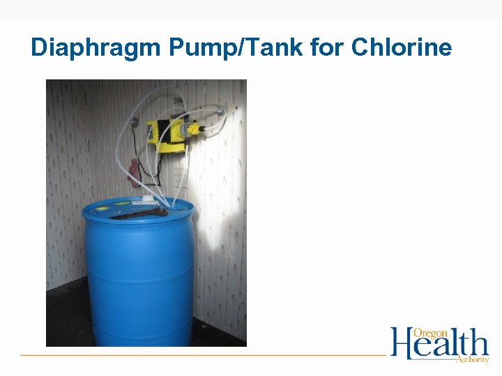 Diaphragm Pump/Tank for Chlorine 