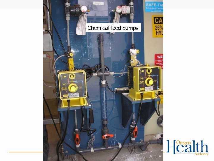 Chemical feed pumps 