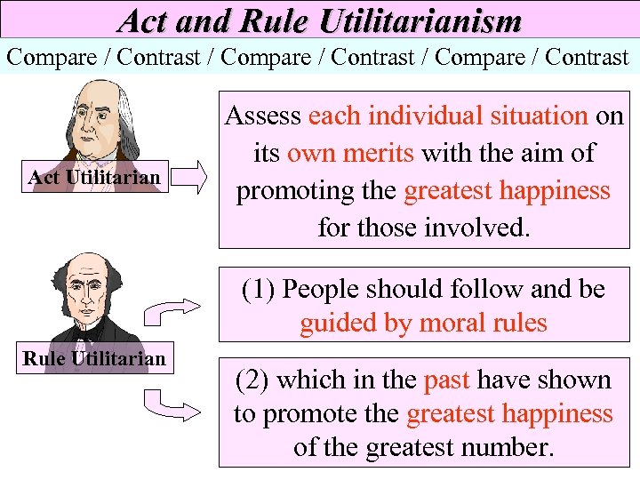 rule vs act utilitarianism murder