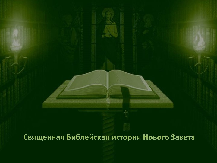 Священная Библейская история Нового Завета 