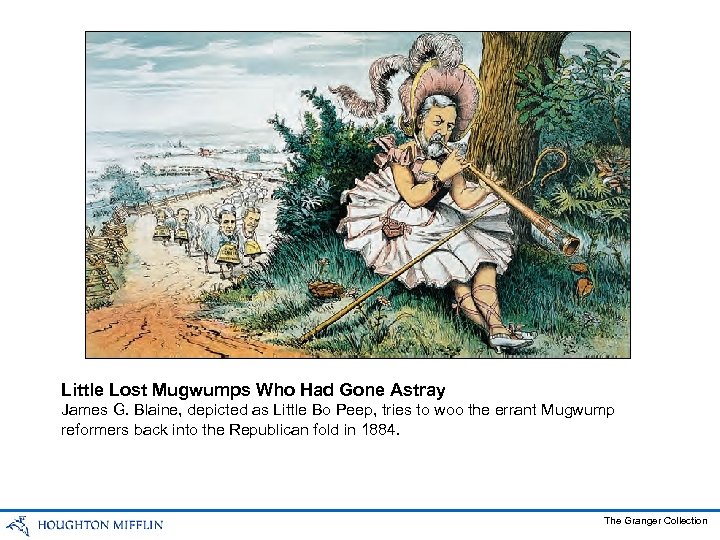 Little Lost Mugwumps Who Had Gone Astray James G. Blaine, depicted as Little Bo