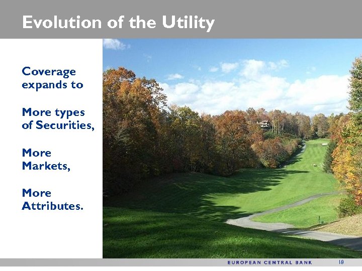 Evolution of the Utility Coverage expands to More types of Securities, More Markets, More