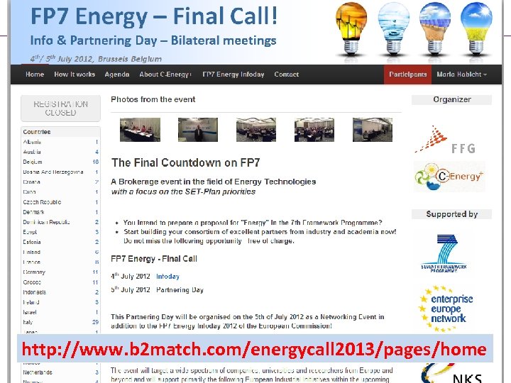 http: //www. b 2 match. com/energycall 2013/pages/home 