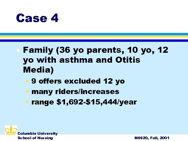 Case 4 l Family (36 yo parents, 10 yo, 12 yo with asthma and