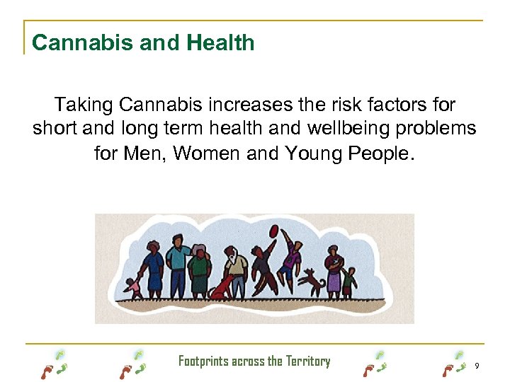 Cannabis and Health Taking Cannabis increases the risk factors for short and long term