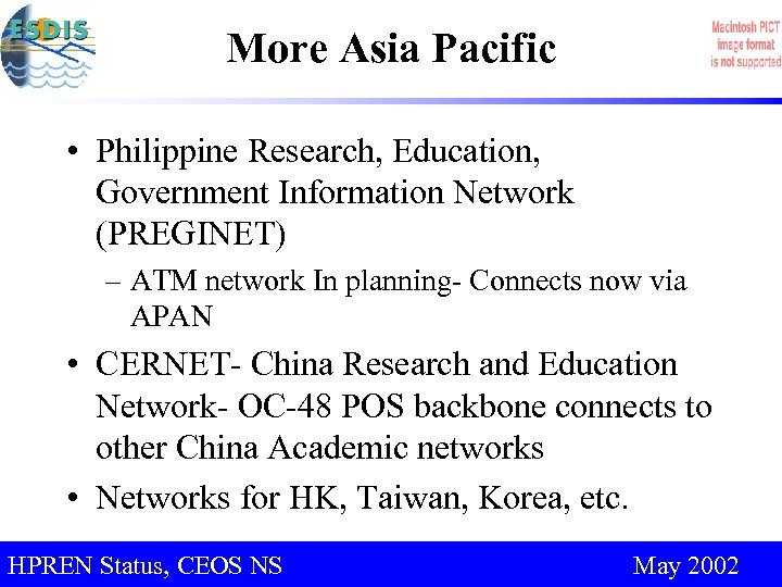 More Asia Pacific • Philippine Research, Education, Government Information Network (PREGINET) – ATM network