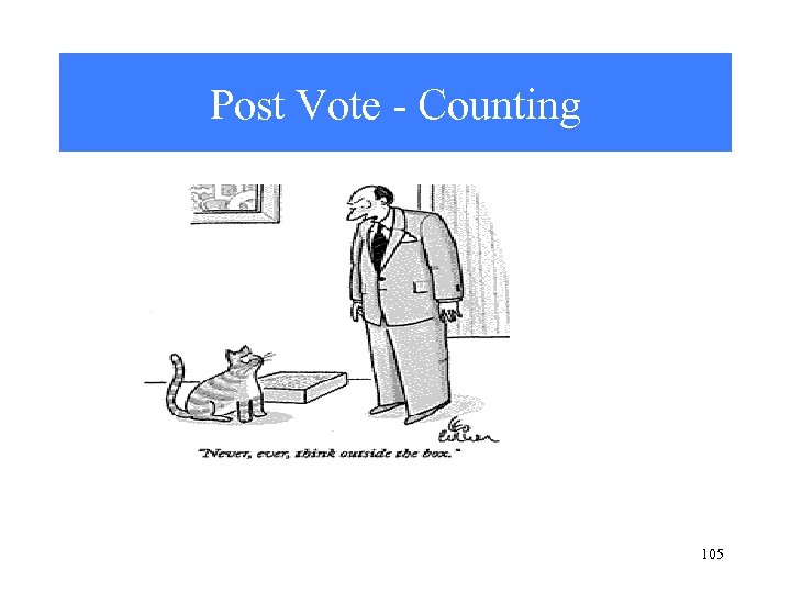 Post Vote - Counting 105 