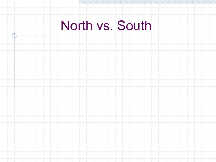 North vs. South 
