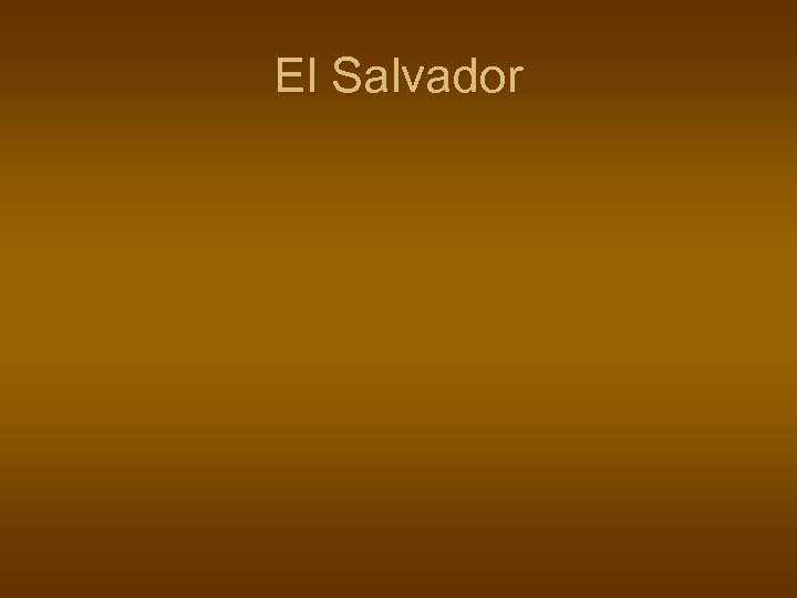 El Salvador 